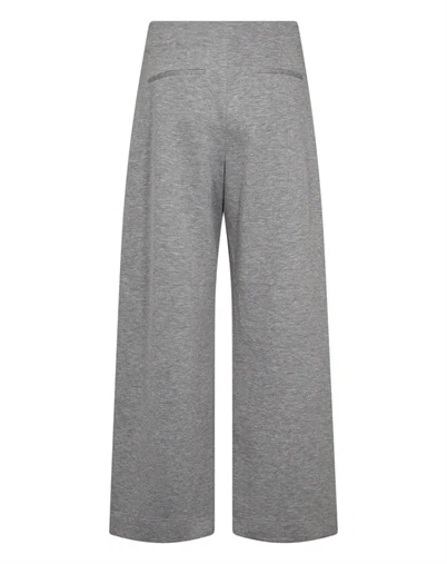 Co´couture - Lance CC Pleat Sweatpants - Grey Melange